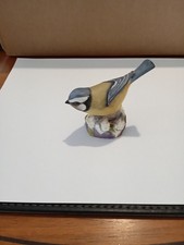 Royal worcester blue tit - worcester, 3199