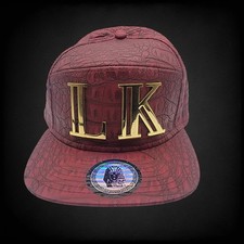 Last Kings Red Croc Strapback