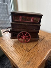 Vintage Tallent Old Bond Street Wooden Barrel Organ Music Box