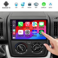 For Fiat Ducato/Peugeot Boxer/Citroen Jumper Car Stereo Radio Carplay GPS Navi