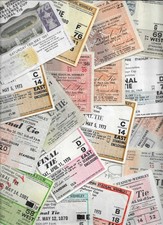 Cup final used ticket stubs - fa,