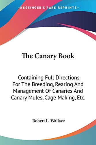 The canary book containing - the,