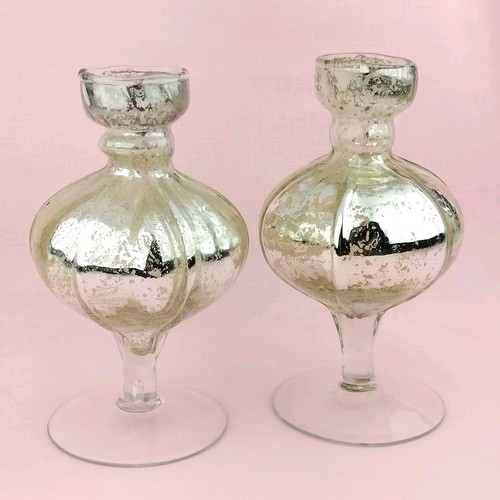 Pair pottery barn silver - barn,