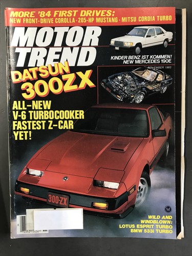 Motor trend magazine - trend, magazine-november