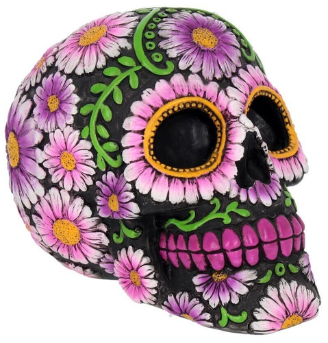 Sugar petal calavera skull - sugar,
