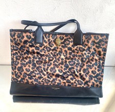 Kurt Geiger Recycled Quilted Tote Bag Shopper Brown 