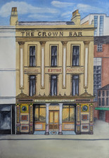 The Crown Bar Belfast. A4