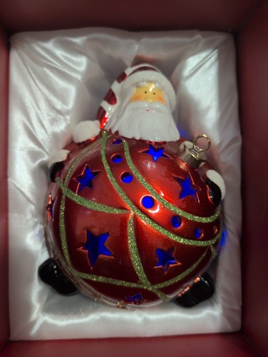 Home reflections ceramic santa - home,