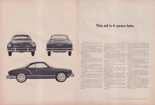 This years late - this, ad