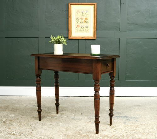 Victorian mahogany console - victorian,