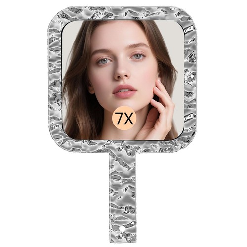 Dual sided hand mirror - dual-sided,