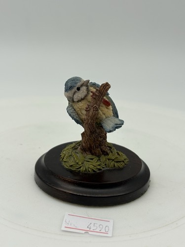Miniature blue tit figurine - miniature,