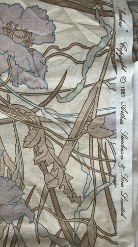 Rare vintage fabric sanderson - rare,