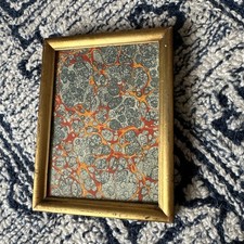 Antique Small Gilt Wooden Picture Frame.original  1.