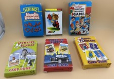 Children's Card Games Bundle X 6 Snap, Happy Families, Kelloggs, Heinz Etc