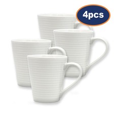 4pcs white mug - 4pcs,