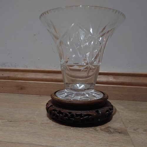 Vintage heavy cut crystal - cut,