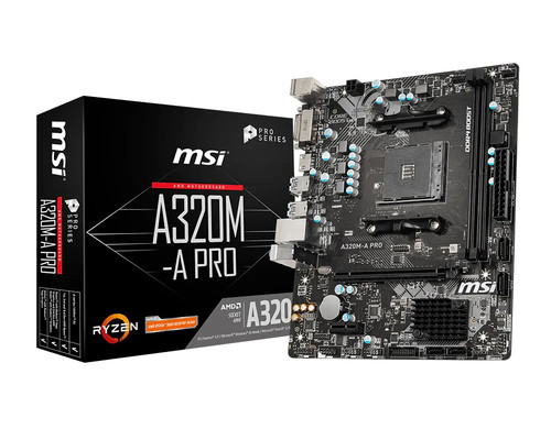 Msi a320m pro amd am4 - am4, m-atx