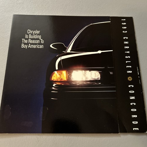 Vintage 1993 chrysler - vintage, concorde