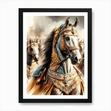 Arabian Horses Art Print