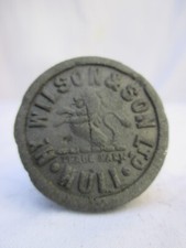 WILSON & SON HULL GINGER BEER SODA POP VINTAGE OLD ANTIQUE BOTTLE STOPPER TOP