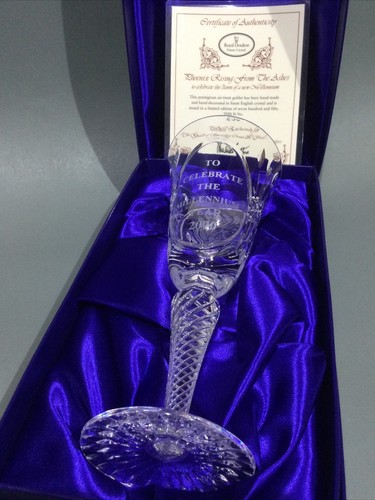 Royal doulton crystal - crystal, airtwist