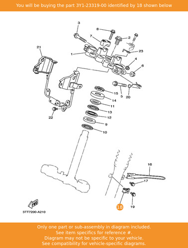 Yamaha holder cable 2 - holder,,