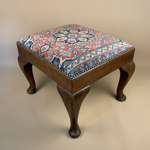 Antique wooden stool - antique,