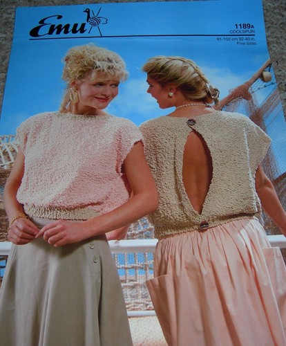 Original emu knitting pattern - emu,
