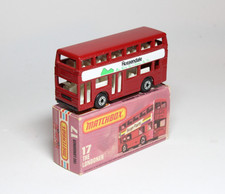 Matchbox Lesney Superfast MB 17 Leyland Titan London Bus - Rossendale