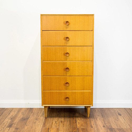 Meredew teak drawer tallboy - teak,