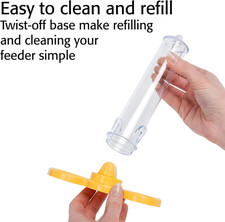 Pre-Filled Niger Bird Feeders for Garden Birds - ® Goldfinch Finder