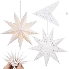 3pcs LED Star Marquee Lights for Christmas Tree or Window Display New