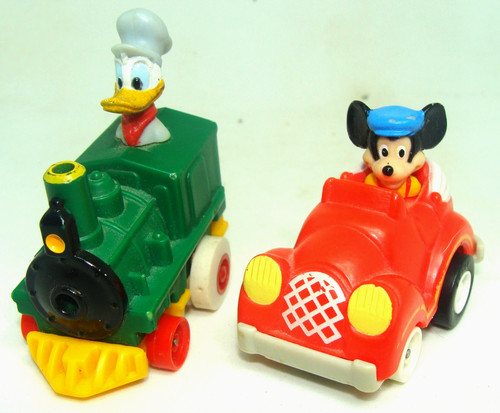 Vtg 1988 mickey mouse donald - mickey,