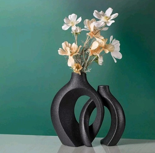 Hollow ceramic vase - hollow, 2