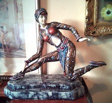 Vintage Art Deco Style Resin