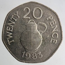 1983 Bailiwick Of Jersey 20p