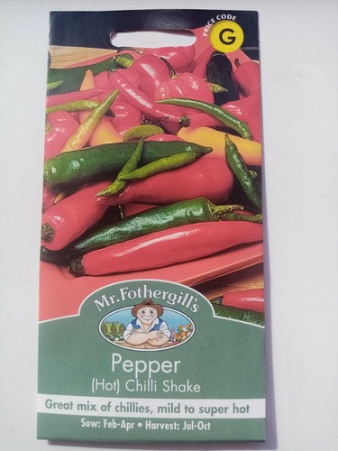Fothergills chilli seed - mr,
