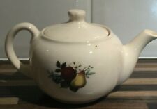 VINTAGE 1950's MINIATURE TEAPOT FRUIT DESIGN