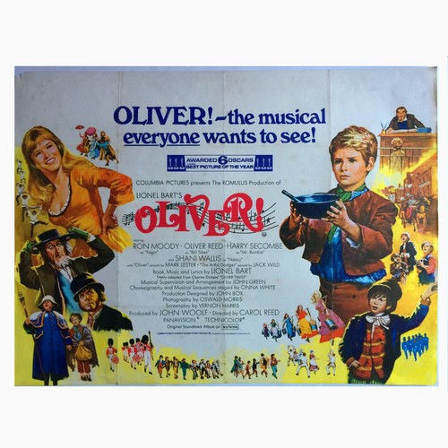 Oliver rare vintage - oliver!, (1968)