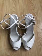 zara white patent leather