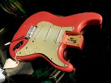 STRAT BODY RELIC 60s NitroThinSkinLacquer TANGERINE Pearll order yours JVGuitars