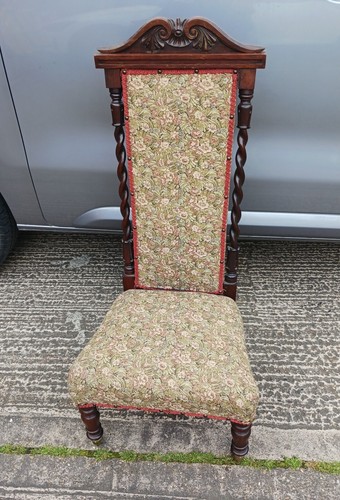 Victorian rosewood upholstered - rosewood,