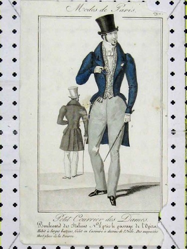 Original old antique - old, print