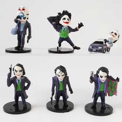 6pcs batman dark knight joker - 6pcs,