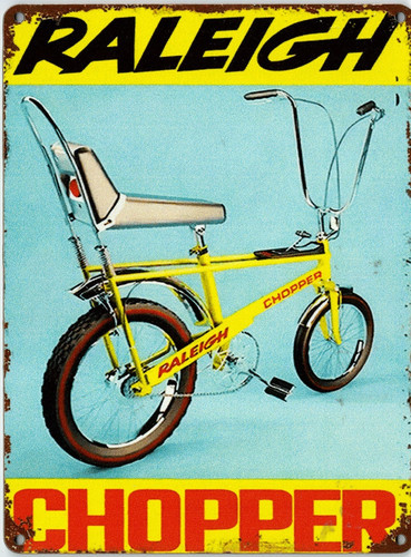 Raleigh chopper 15cm wooden - 15cm,