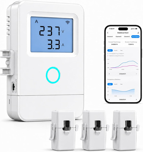 Wifi home energy monitor - wifi, with