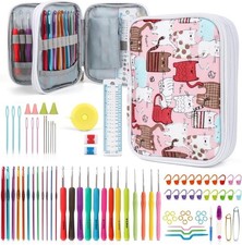 100Pcs Ergonomic Crochet Hook