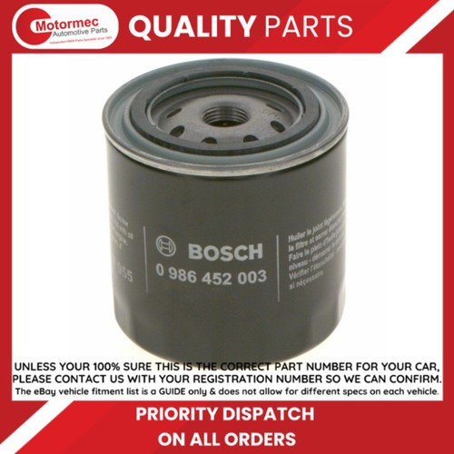 Bosch oil filter 986 452 - filter,