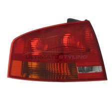 Audi A4 Rear Light 2004-2008 Saloon Outer Wing Tail Lamp Lens Passenger Side